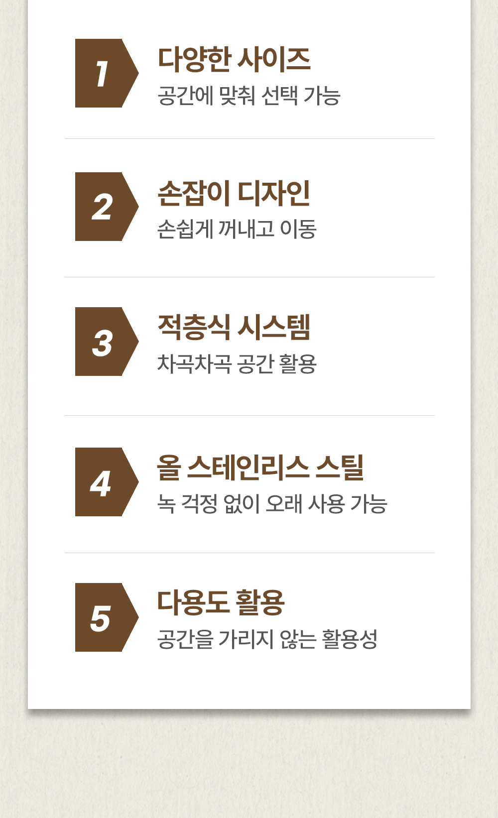 올스텐 다용도 와이어 바스켓 4types 수납 바구니 세탁 빨래 상세 이미지 5