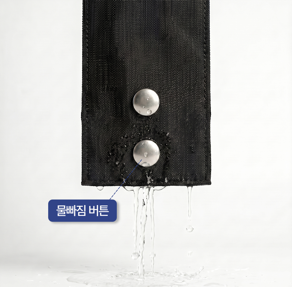 크로스백 방수 우산 파우치 2colors 장우산 양산 접이식 상세 이미지 15